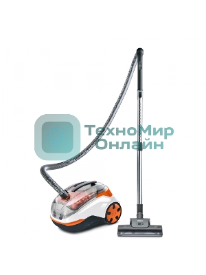 Моющий пылесос Thomas DryBOX + AquaBOX Cat&Dog белый/оранжевый, 325/1700Вт, уборка сухая, пылесборник контейнер 2.6 л