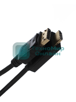 Переходник VCOM CG494-B Кабель-переходник DisplayPort M-> HDMI M 1.8m