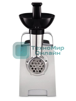 Мясорубка электрическая Moulinex ME108832 черный, 1400 Вт, 1.7 кг/мин, реверс, защита от перегрузки, насадки - 6