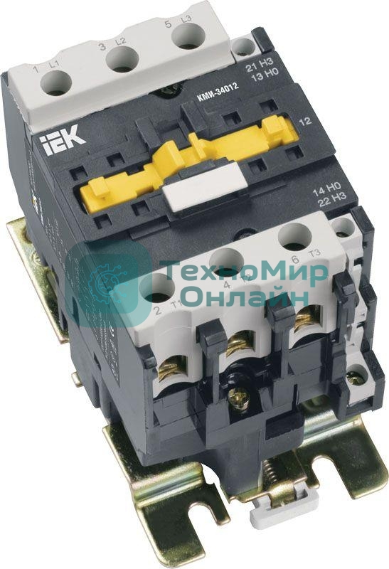 Контактор КМИ-34012 40А 230В/АС3 1НО 1НЗ IEK KKM31-040-230-11