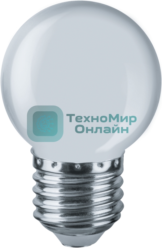 Лампа светодиодная Navigator NLL-G45-1-230-W-E27