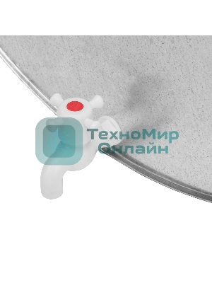 Умывальник Россия оцинкованный,20л с краном и крышкой67551