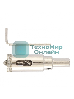 Сверло алмазное Matrix по керамограниту, 18 х 67 мм, 3-гранный хвостовик