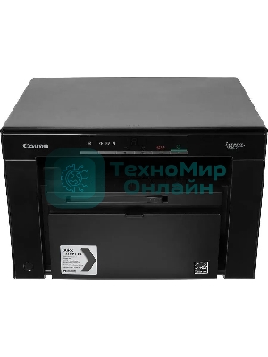 МФУ лазерное Canon i-SENSYS MF3010 (5252B004), A4, ч/б, печ. 18 стр/мин., скан. до 18 стр/мин., 600 x 1200 dpi (печать) 600x600dpi (сканер), USB 2.0