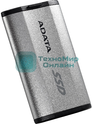 Внешний SSD ADATA SD810, 1TB, USB 3.2 Gen 2x2 Type-C, R/W 2000/2000, серебристый