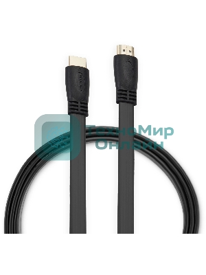 Кабель аудио-видео Buro HDMI (m)/HDMI (m) 3м. феррит.кольца позолоч.конт. черный