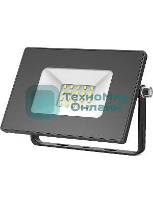 Прожектор светодиодный Gauss Elementary 20Вт 1320лм IP65 6500К черный ПРОМО