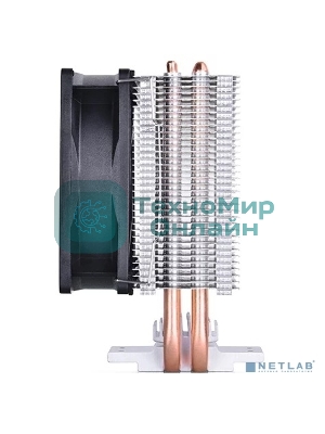 Кулер для процессора DEEPCOOL ICE EDGE MINI FS V2.0 синий, 80 мм, алюминий/медь, 2200 об/мин, 24.7 дБ, 3 pin, 100 Вт, 112 мм