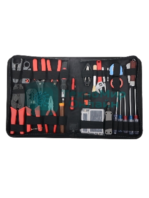 Набор инструментов Gembird TK-NETWORK, 31 предмет, ret