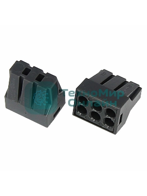 Соединительная клемма с пастой Rexant 6-и проводная до 2,5 мм², (5 шт.)