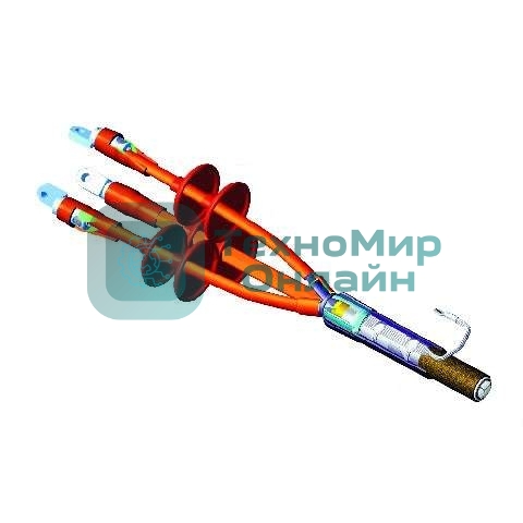 Муфта кабельная концевая наруж. установки 10кВ 3КНтп-10-70/120 с наконеч. Подольск kntpx10x070x120