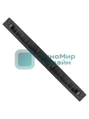 Кабельный органайзер c щеточным вводом ExeGate BP19-1UM-TL (19