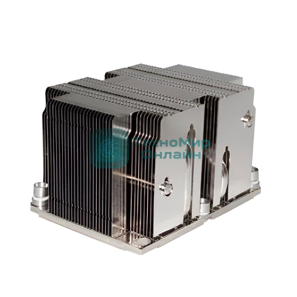 Радиатор для процессора Ablecom AHS-S20090 серебристый, алюминий, 220 Вт, 64 мм