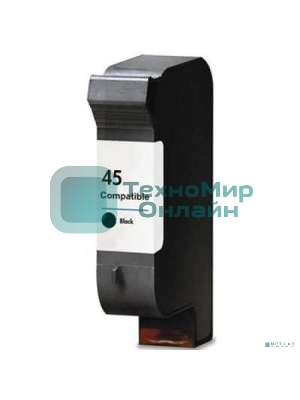 Картридж струйный HP №45 51645AE черный для HP DJ 7xxC/815C/880C/895C/9xxC/112xC/1220/6122/6127 (930 стр.)