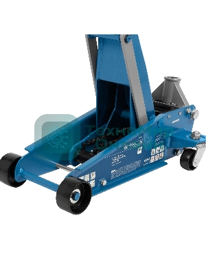 Домкрат гидравлический подкатной Stels 3 т, 120-450 мм, быстрый подъем, проф.