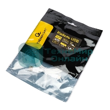 Кабель USB2.0 Cablexpert CC-USB2-AMCM-66W-1.8M-W, AM/Type-C, 6A, 66Вт, QC3.0, 1.8м, медь, белый, пакет