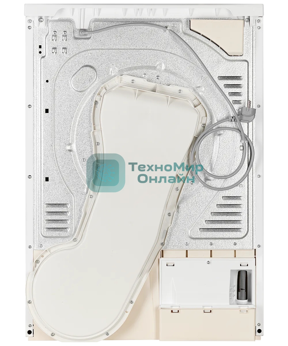 Сушильная машина Kuppersberg DM 560 W белый, 8 кг, сушка - конденсационная, программ - 15, 59.5 x 84.5 x 56.6 см