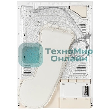 Сушильная машина Kuppersberg DM 560 W белый, 8 кг, сушка - конденсационная, программ - 15, 59.5 x 84.5 x 56.6 см