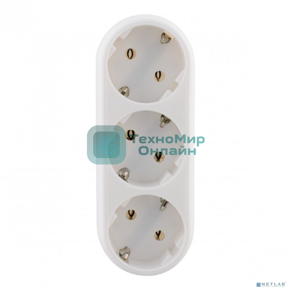 Тройник с заземлением СТАРТ (4640033422958) С/А SA1/3-ZL 30/60