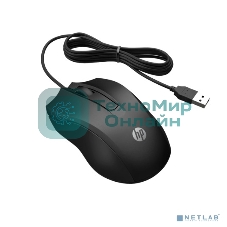 Мышь HP Wired Mouse 100 EURO cons