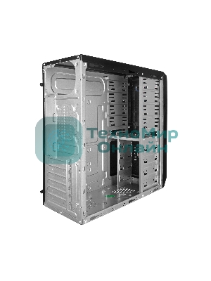 Компьютерный корпус ExeGate EX269435RUS Miditower UN-604 Black, ATX, (UN350, 120мм) 2хUSB+2хUSB 3.0, Audio