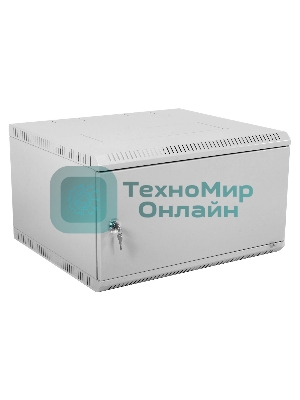 Шкаф телеком. настенный разборный 9U (600х350) дверь металл (ШРН-Э-9.350.1)