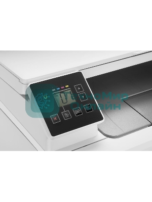 МФУ лазерное HP Color LaserJet Pro MFP M182n (7KW54A), A4, цветной, печ. до 16 стр/мин., 600 x 600 dpi (печать) 1200x1200dpi (скан.), USB, RJ-45, Air Print, Mopria