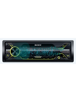 Автомагнитола Sony DSX-A416BT, 1 DIN, Bluetooth, USB Type-A, AUX, съёмная панель