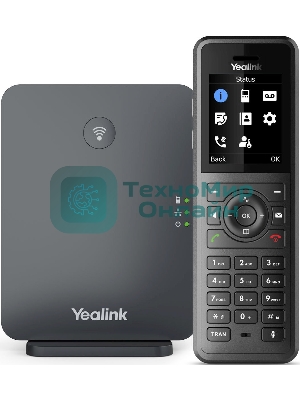 Телефон SIP Yealink W77P черный