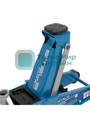 Домкрат гидравлический подкатной Stels 3 т, 120-450 мм, быстрый подъем, проф.