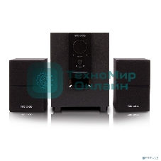 Колонки MICROLAB M-106BT черный 2,5 Вт x2 + 5 Вт, Гармонические искажения: < 0,5% (1 Вт 1 кГц), Частотная характеристика: 35 Гц - 20 кГц, Отношение сигнал/шум: > 70 дБ, Разделение каналов: >40 дБ