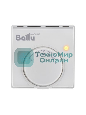Терморегулятор Ballu BMT-12000Вт 10-30С 220В 10А 83х83х38мм