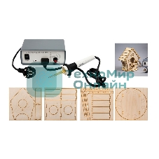 Набор для выжигания Rexant Кормушка для птиц, Выжигатель + 3D модель, 150х150 мм, пакет