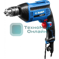 Дрель ударная Зубр ЗД-П550 ЭР 550Вт ключевой реверс