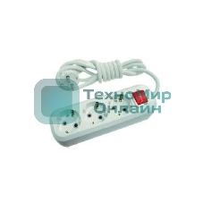 Удлинитель 3х2 м с заземл. с выкл. 16А IP20 Makel MGP212