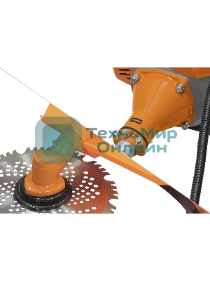 Мотокоса CARVER GBC-043M2.3лс easy-start ранец диск48зуб. easy-head леска2,4мм