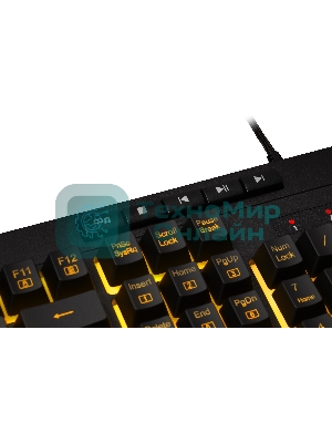 Клавиатура Redragon Shiva проводная, USB Type-A, чёрный