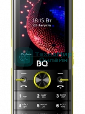 Мобильный телефон BQ 2842 Disco Boom желтый/черный