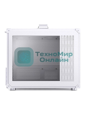 Компьютерный корпус без блока питания JONSBO C6 MAX Handle, Mini-Tower, TG, no fan, 1xUSB-A 3.0 + 1xUSB-C 3.1, mATX, mITX белый