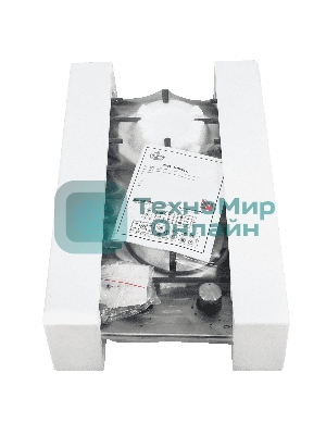 Газовая варочная панель Maunfeld EGHS.32.3ES, 2 конфорки, нержавеющая сталь, серебристый