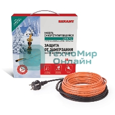 Греющий саморегулирующийся кабель Rexant (в трубу) 10HTM2-CT (25м/250Вт)