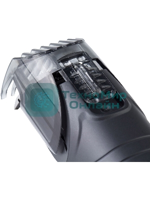 Набор для стрижки Galaxy Line GL 4154,черный с серебристым, аккумуляторный, лезвия из япон. нержав. стали, индикатор работы и заряда, вр. непрер. раб. 45 мин, регулировка длины стрижки (2; 5; 10; 15мм), нож шириной 41 мм, триммер шир. 25 мм, головка вращ. на 360