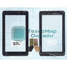 Сенсорное стекло (тачскрин) HOTATOUCH C109191A1-DRFPC097T-V1.0, черное