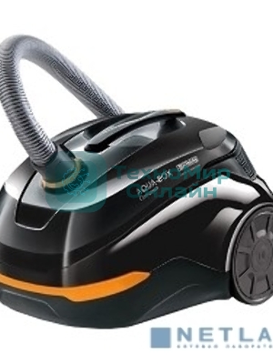 Пылесос Thomas Aqua-Box Compact черный/оранжевый 320/1600Вт уборка сухая, сбор воды, мойка воздуха, пылесборника нет