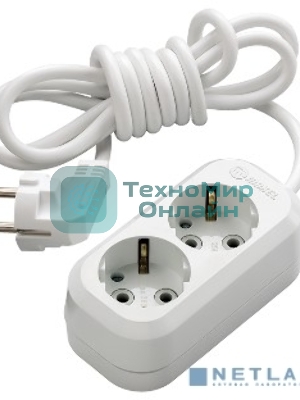 Удлинитель Makel 2 гн 2 м с\з