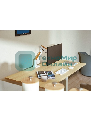 Кронштейн для мониторов Ultramounts UM732W белый/коричневый 17