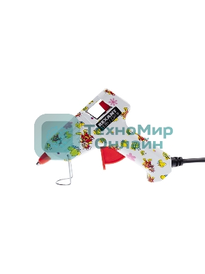 Клеевой пистолет Rexant, 15 Вт, Ø7 мм + набор цветных стержней 12 шт, блистер