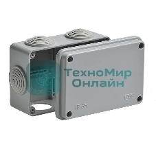 Рувинил 67051 Тусо.Коробка расп. для о/п, 120х80х50 мм, 6 вводов, IP55