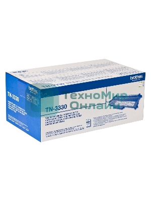 Картридж лазерный Brother TN-3330 черный (3000 стр.) для HL54xx/6180DW/DCP8110DN/8250DN/MFC8520DN/8950DW
