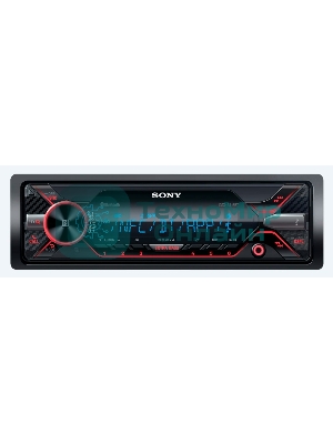 Автомагнитола Sony DSX-A416BT, 1 DIN, Bluetooth, USB Type-A, AUX, съёмная панель